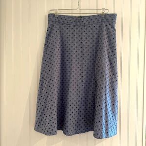 Loft Eyelet skirt~~size 8